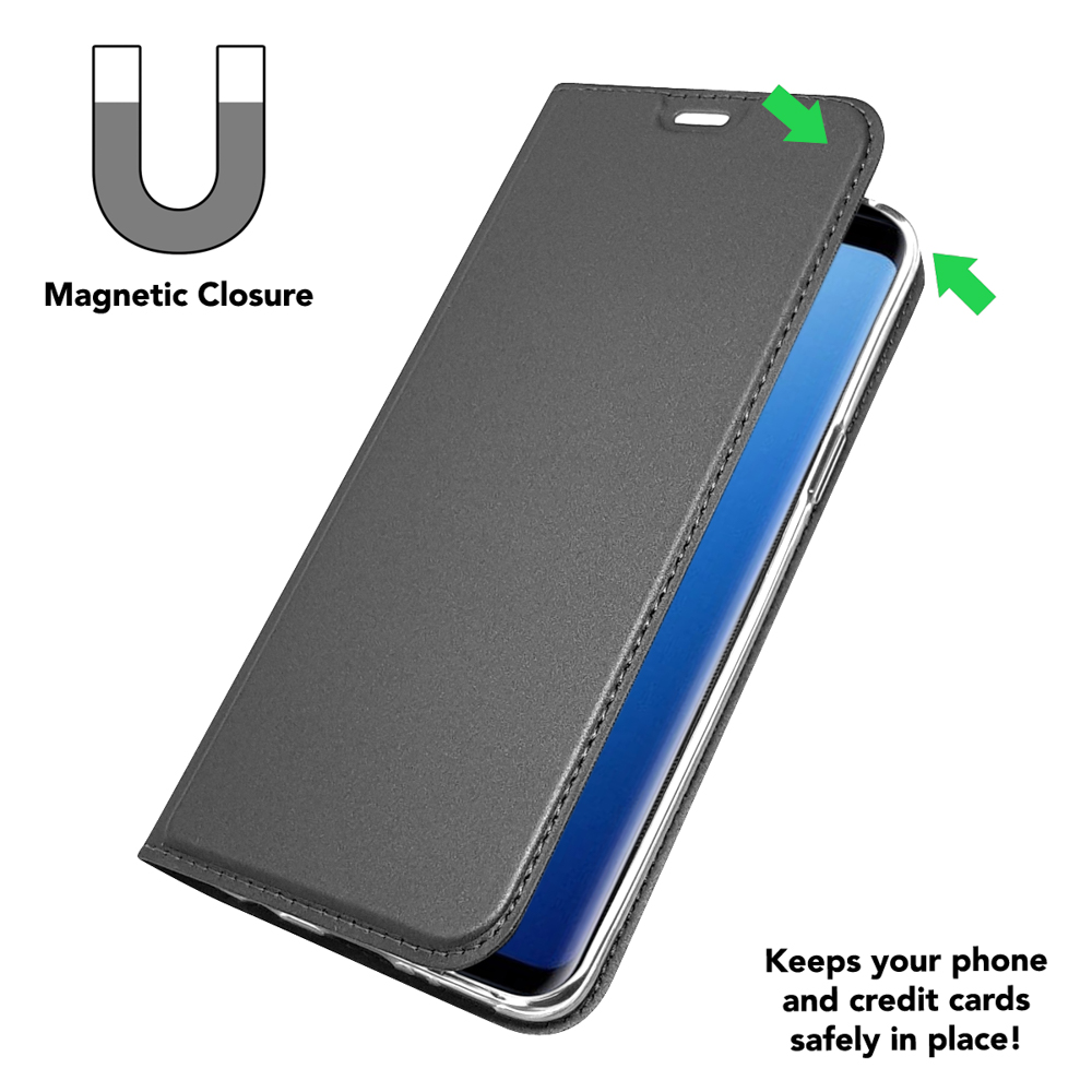 verfügbar Flip Magnetverschluss, Galaxy S9, Flip Case Klapphülle Cover, Samsung, Nicht NALIA mit