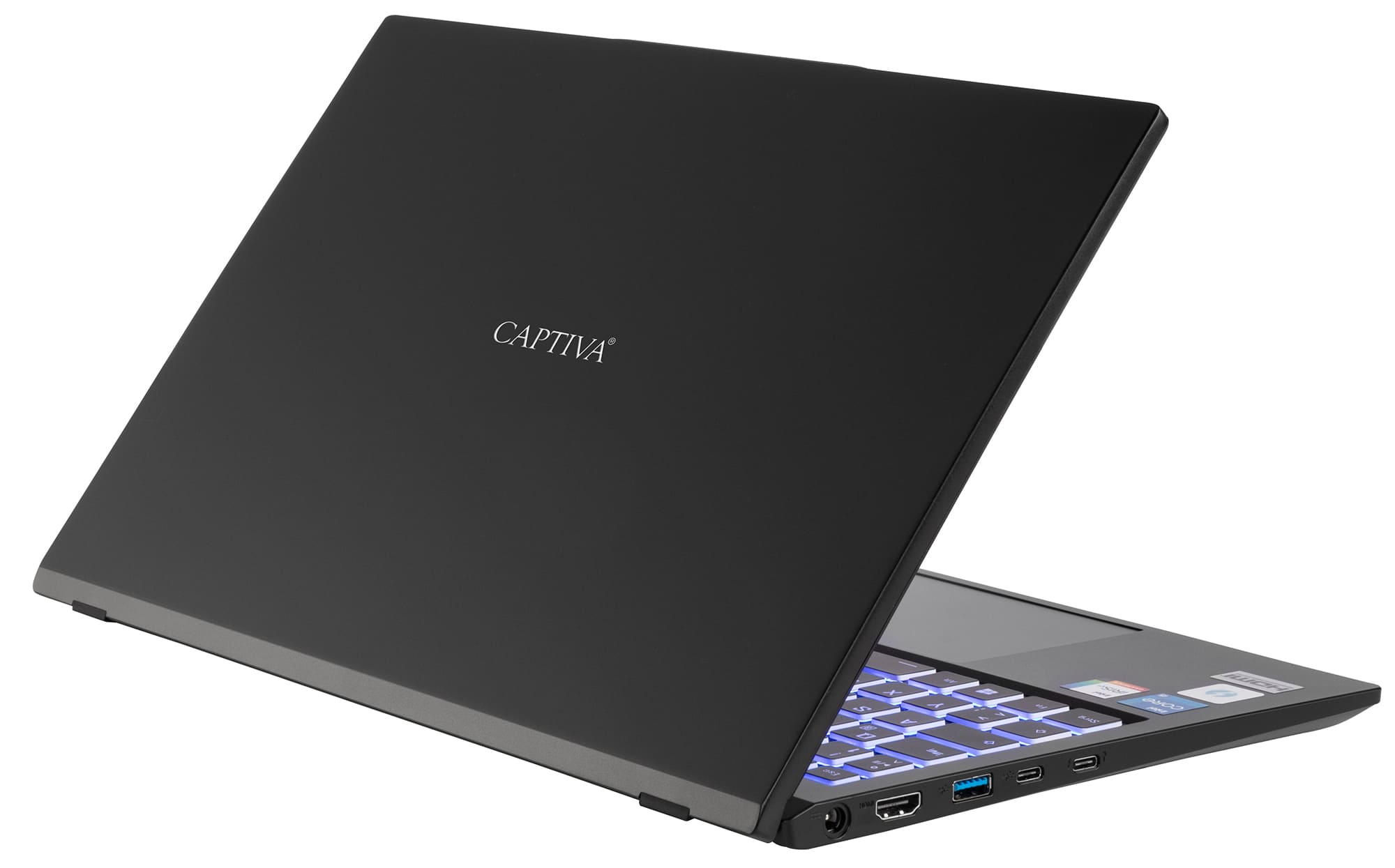CAPTIVA Power Starter I76-121, GB schwarz Business-Notebook Graphics, Core™ Prozessor, RAM, 32 Iris Display i5 SSD, GB mit Zoll Xe 500 17,3 Intel®