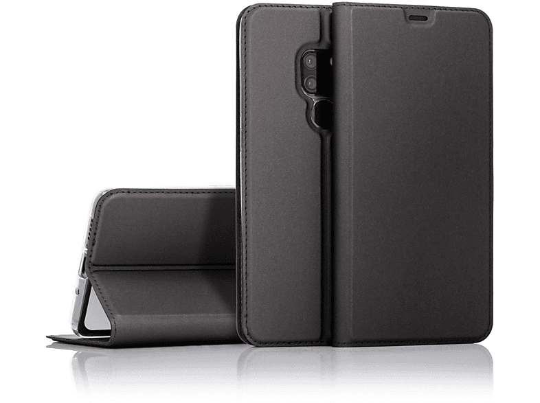 Klapphülle 20, Schwarz Case Cover, Huawei, NALIA Flip mit Mate Flip Magnetverschluss,