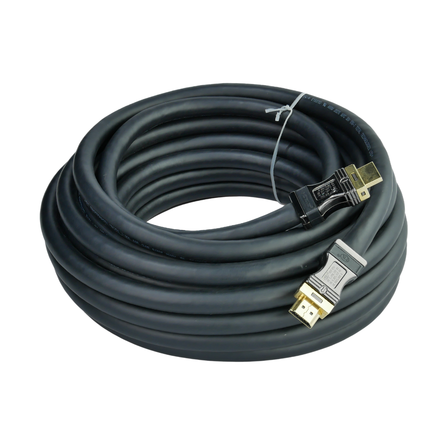 AIXONTEC 10,0m 2K Kabel Ethernet SLAC HDMI UltraFlex Distance 4K Long HDMI