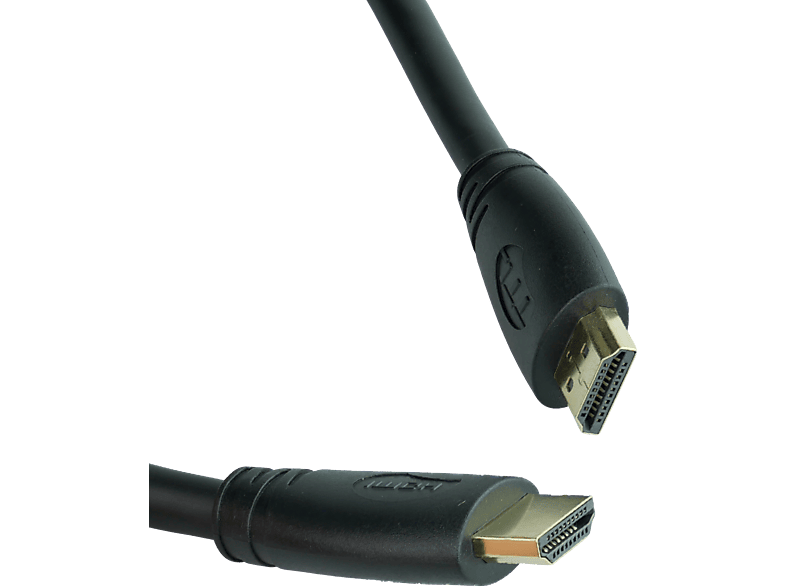 AIXONTEC 2,0m HDMI 2.0 Anschlusskabel 2k Kabel HDMI 4k