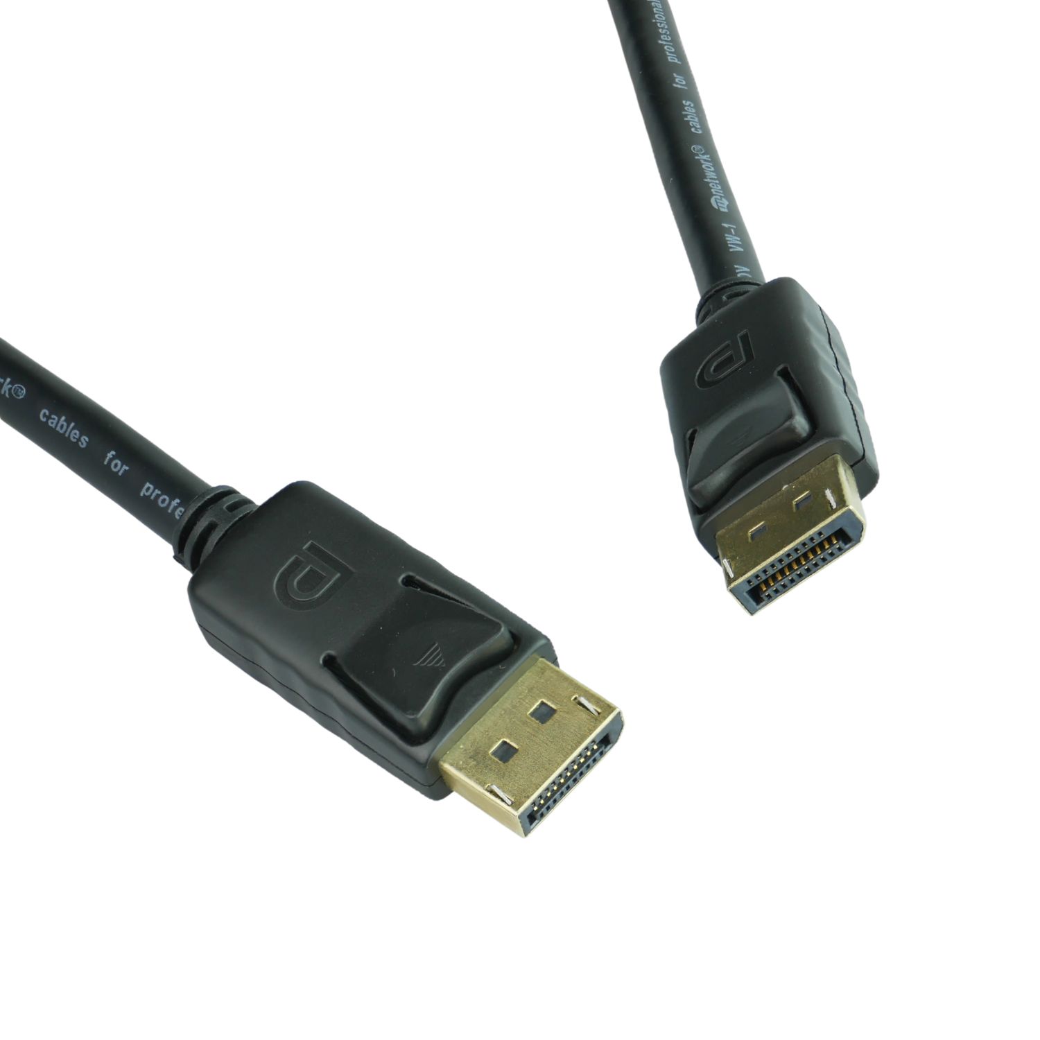 AIXONTEC 3,0m Schwarz 4K DisplayPort Full UHD Kabel, DP HD Kabel