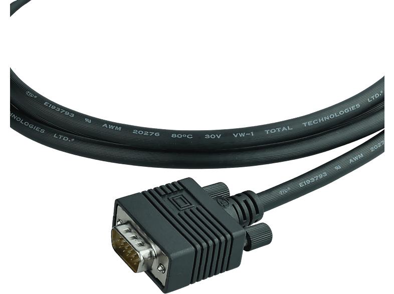 AIXONTEC 3,0 VGA pin 15 VGA m Monitorkabel, Kabel