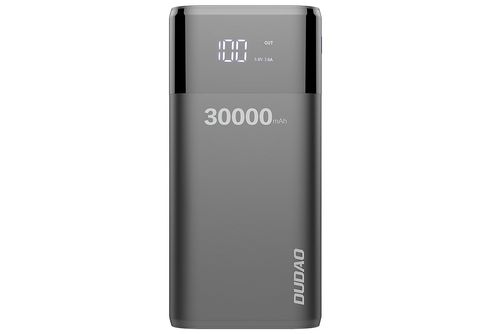 Dudao powerbank 30000 mAh 2x USB / USB-C avec lampe LED 10W noir (K8s+  noir) - grossiste d'accessoires GSM Hurtel