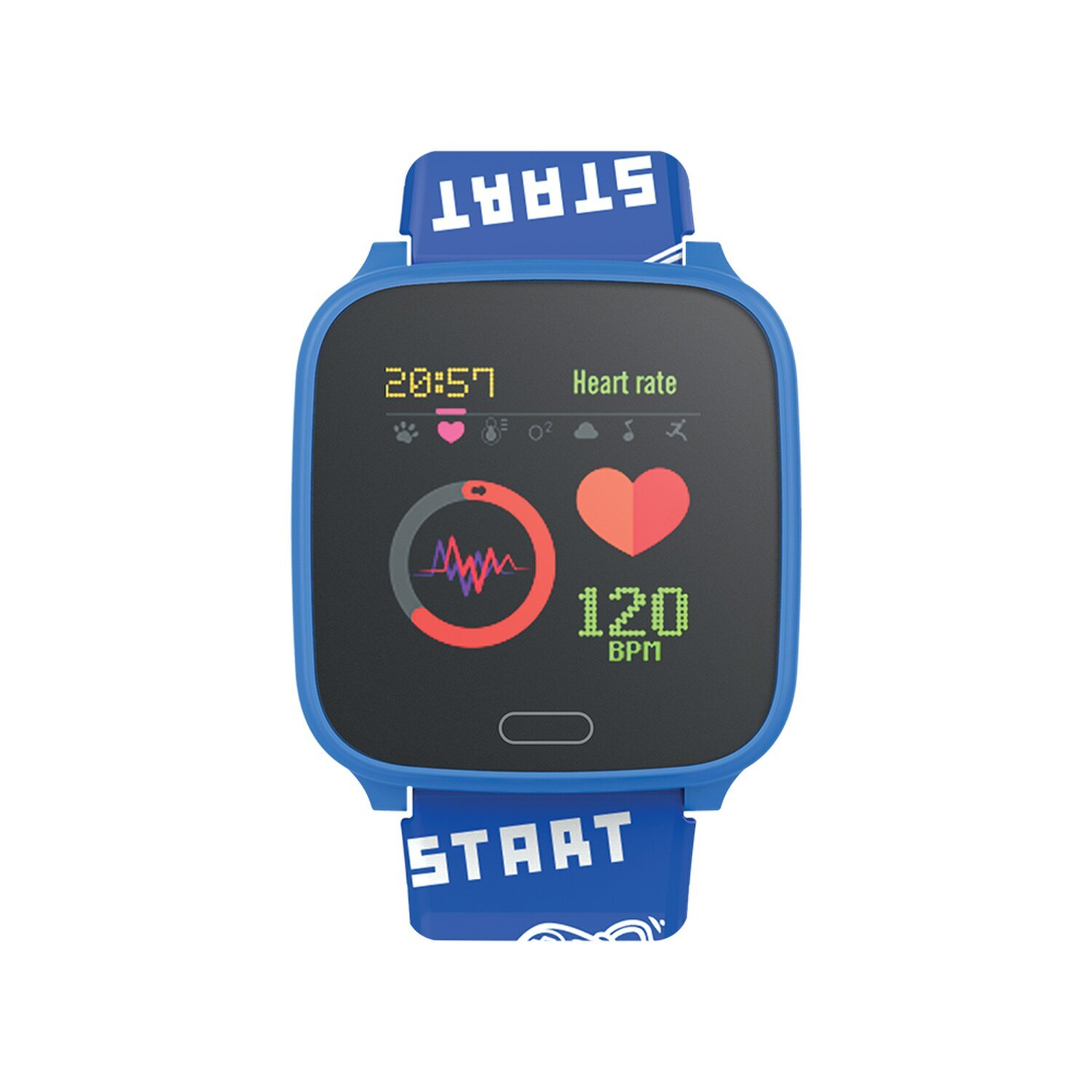 Kunststoff, Smartwatch JW-100 FOREVER Blau