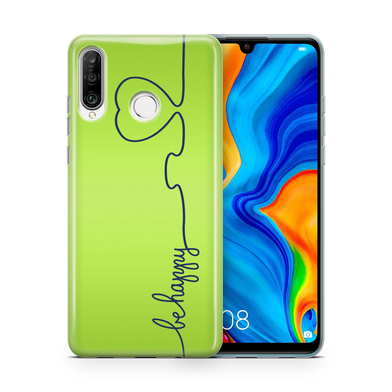 KÖNIG DESIGN Schutzhülle, Backcover, Xiaomi, 9, Grün Redmi