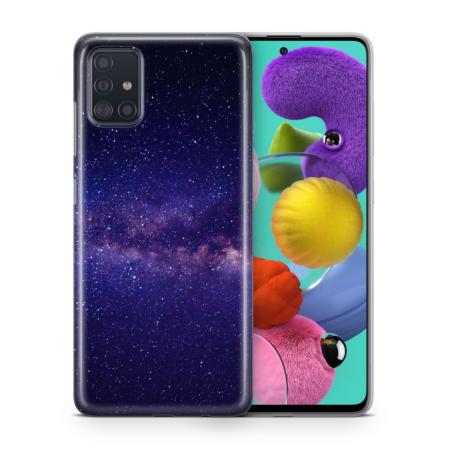 KÖNIG DESIGN Handyhülle, Samsung, Mehrfarbig A42 Galaxy 5G, Backcover