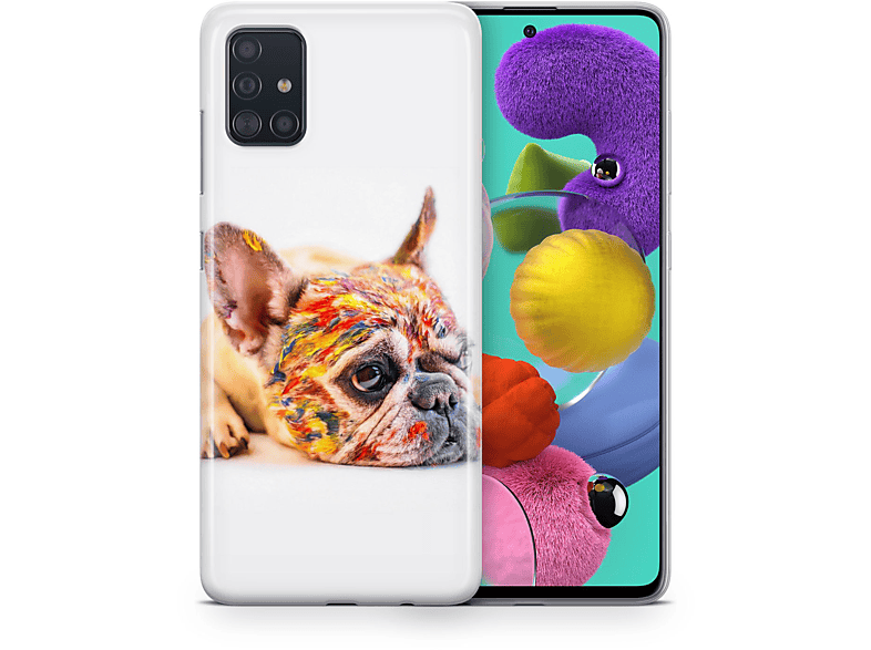 Backcover, 5G, Handyhülle, KÖNIG A32 Mehrfarbig Galaxy DESIGN Samsung,