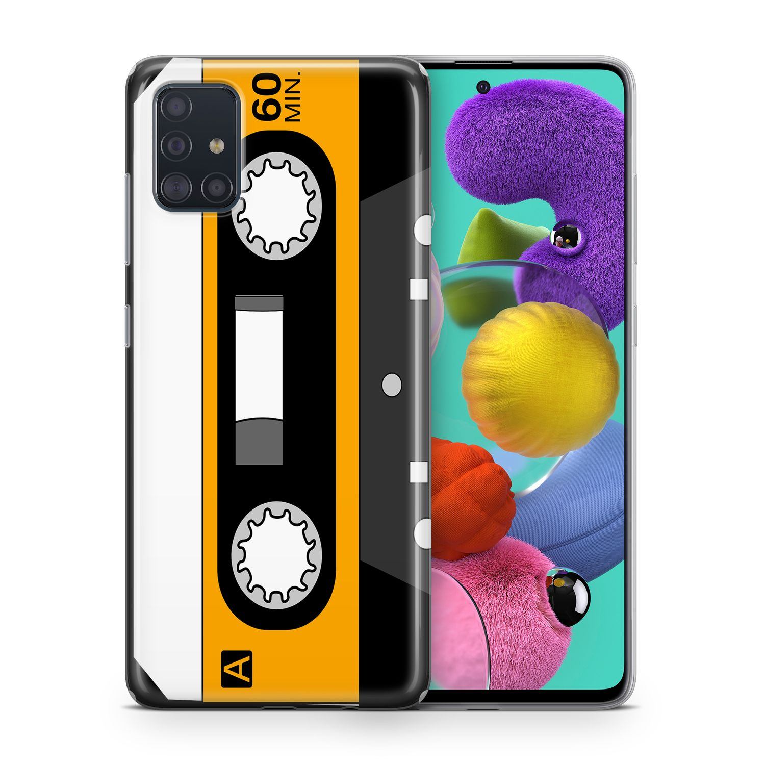 KÖNIG DESIGN Mehrfarbig 5G, Backcover, Handyhülle, A42 Galaxy Samsung