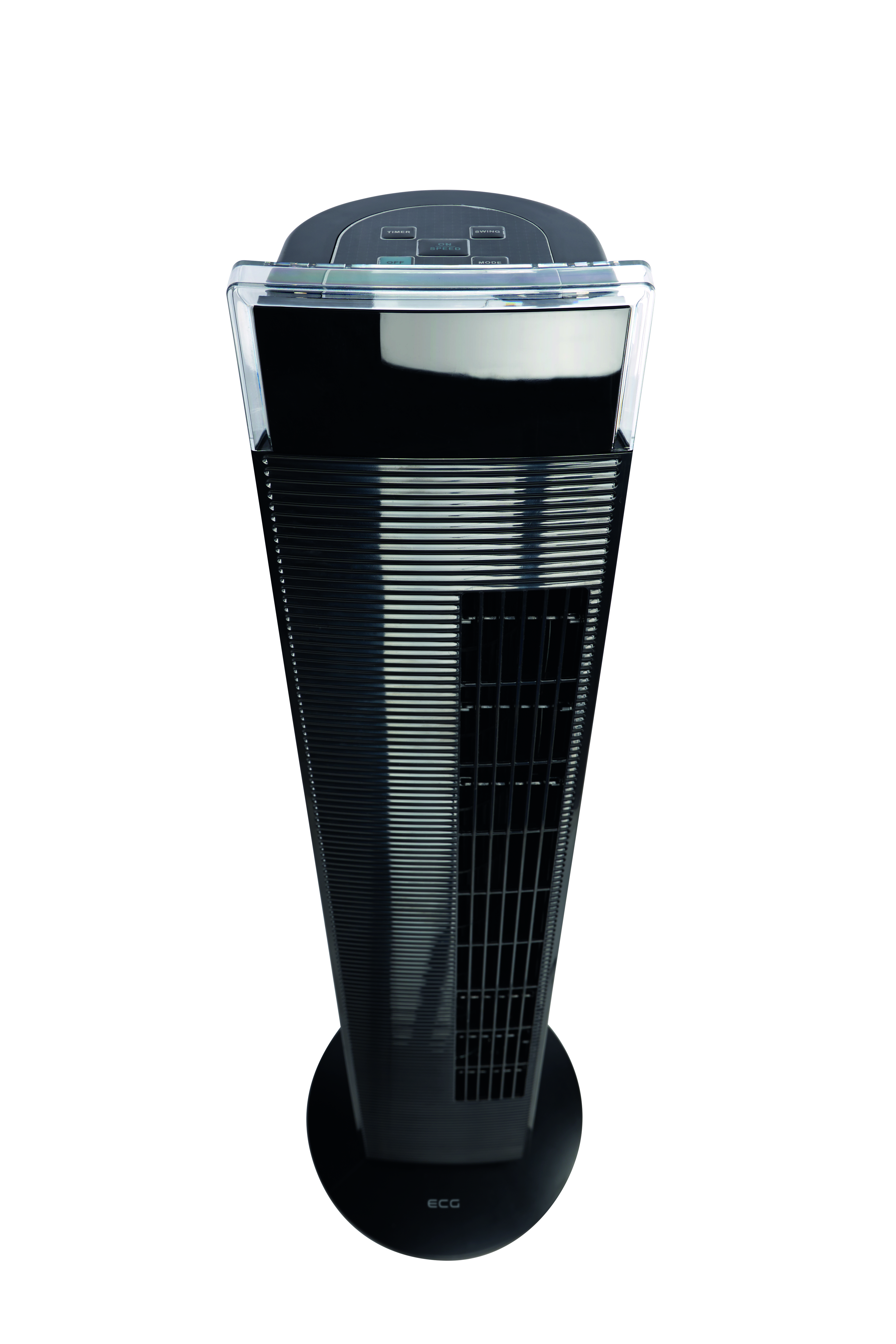 ECG Turmventilator Schwarz | T Turmventilator 91 | FS (65 Watt)