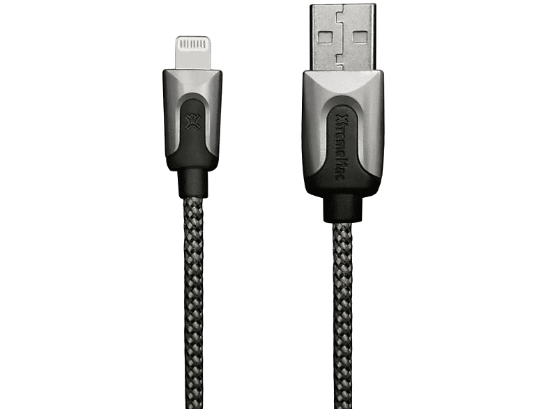 XTREME MAC Lightning Cable 1m Lightning Kabel, Black Schwarz