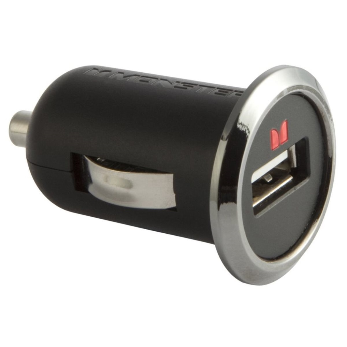 MONSTER Power-Port Car Charger USB-Ladegerät, Schwarz