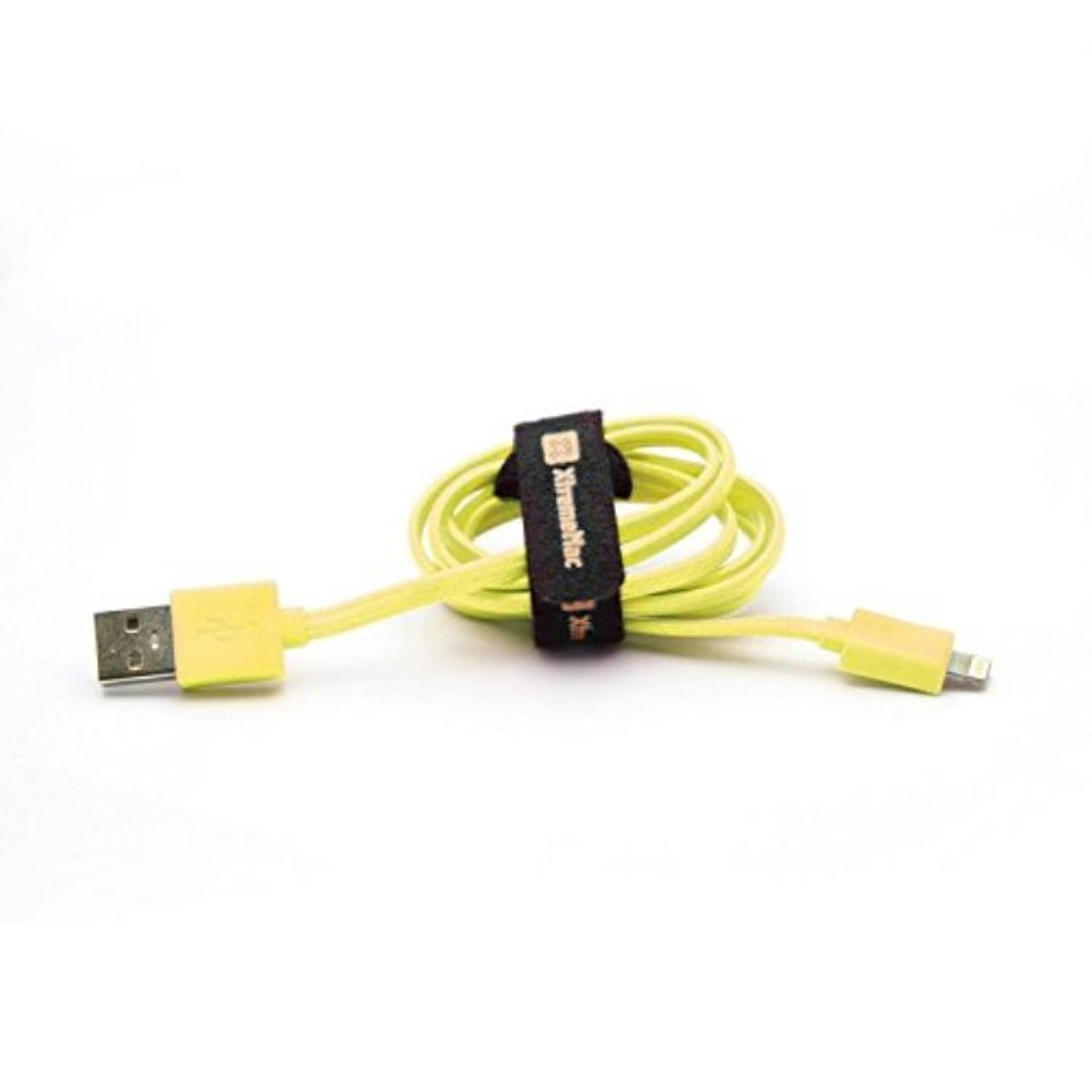 XTREME MAC Lightning Flat Cable Lightning 1m Gelb Kabel, Yellow