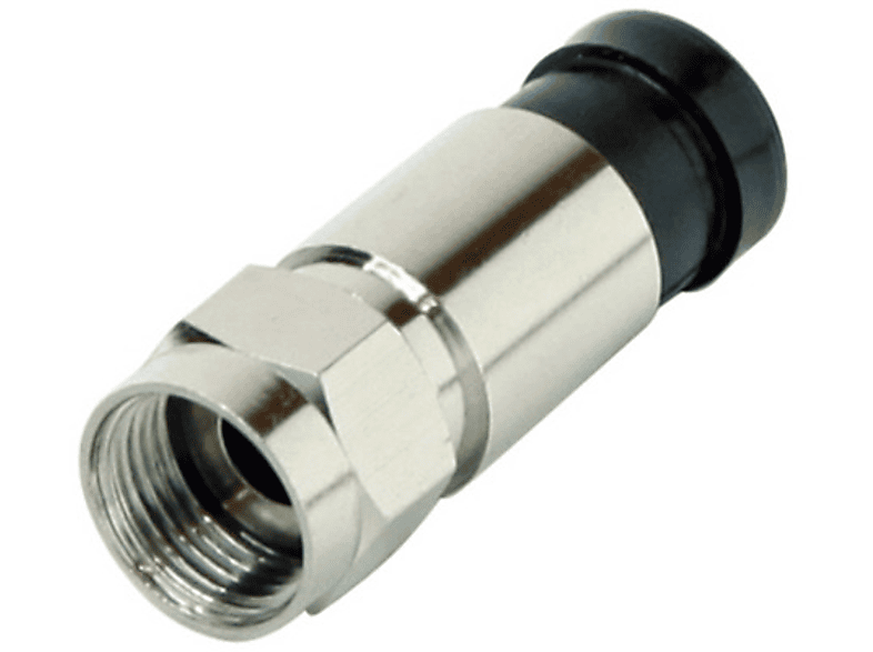 SHIVERPEAKS F-Kompressionstecker für Kabel 7mm Sat Stecker/ Adapter