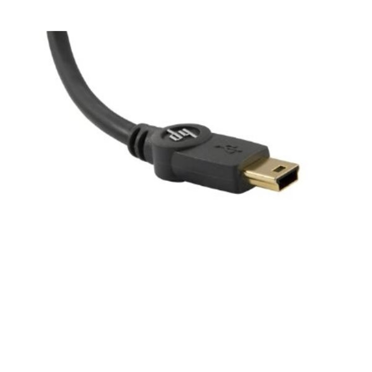 Mini-USB-Kabel CABLE HP Schwarz USB-Kabel, 0,15m MONSTER Mini