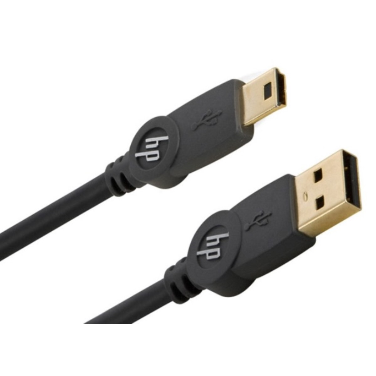MONSTER Mini-USB-Kabel HP 0,15m Mini USB-Kabel, CABLE Schwarz