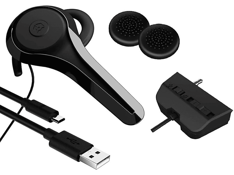 Online Gaming-Kit, Schwarz Headset In-ear GIOTECK