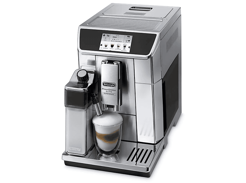 DELONGHI ECAM 650.85.MS Primadonna Elite Experience Kaffeevollautomat Silber