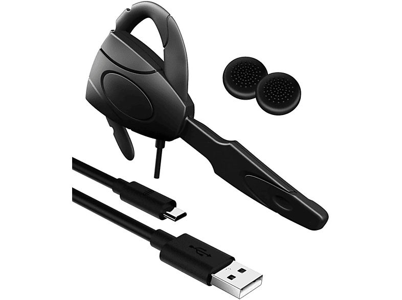 GIOTECK Online Gaming-Kit für Sony PS4, Headset, Schwarz | Gaming Headsets