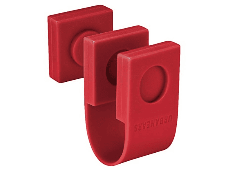 URBANEARS The Rot Kabel Acrobatic Cable Clip, Tomato Clip
