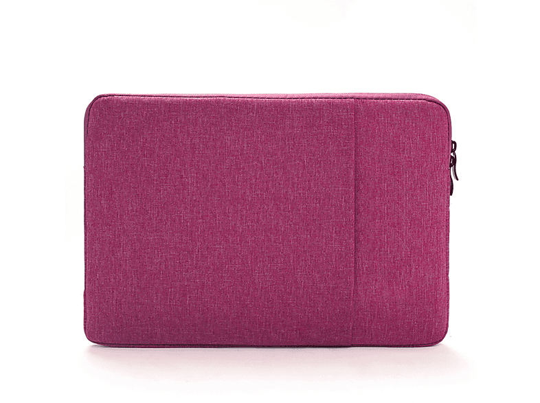 HBASICS Laptop Tasche für 15 Zoll Notebooksleeve Sleeve für Laptop Notebook Kunstoff, Fuchsia Pink