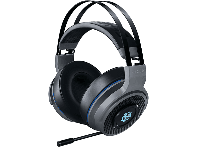 Schwarz, Grau Over-ear Kopfhörer Bluetooth Thresher, RAZER Gaming