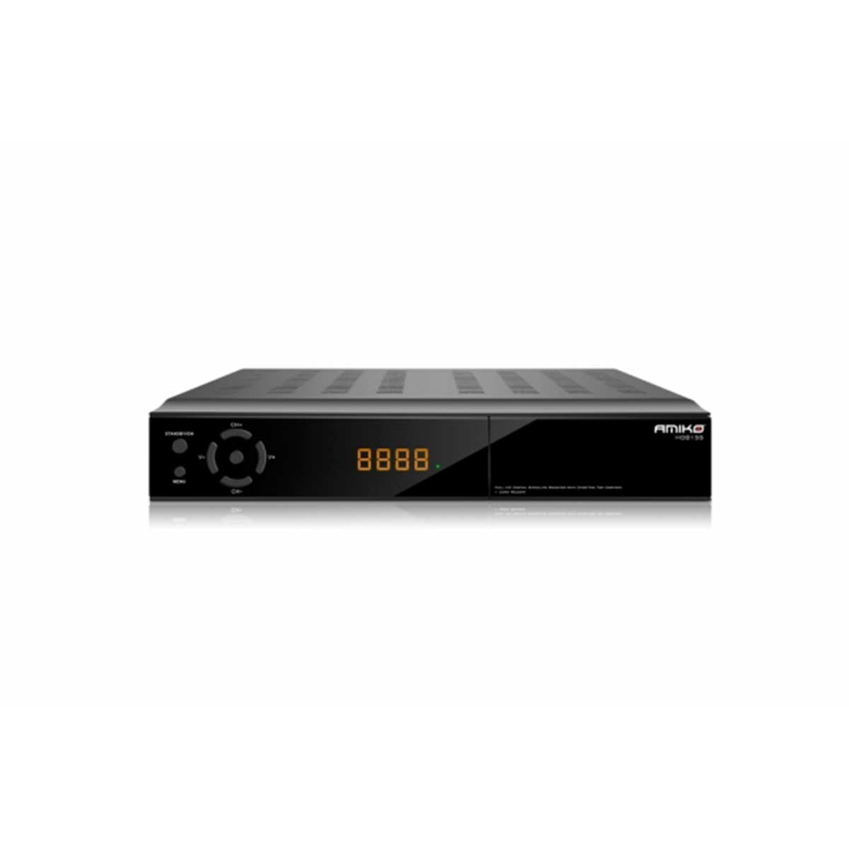 schwarz) HD DVB-S2, AMIKO 8155 (HDTV, Sat-Receiver PVR-Funktion=optional, HD