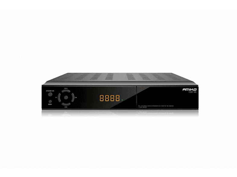 schwarz) HD DVB-S2, AMIKO 8155 (HDTV, Sat-Receiver PVR-Funktion=optional, HD