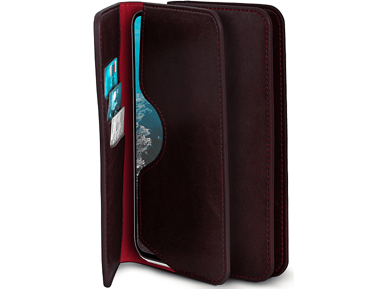 MOEX Purse Case, Flip Cover, Apple, iPhone 7 / iPhone 8, Weinrot
