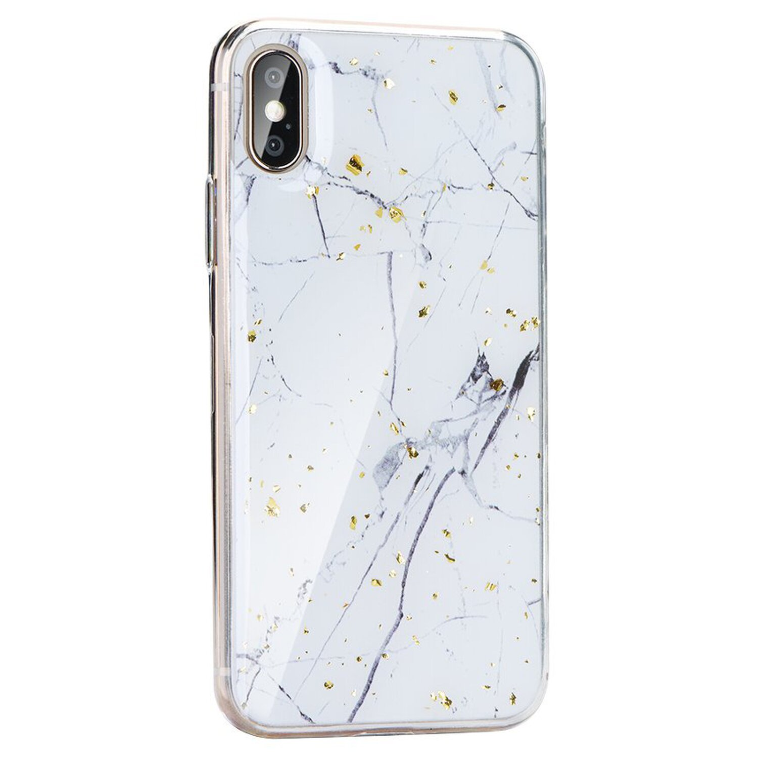 COFI Marble Bumper, Apple, iPhone Mehrfarbig X, Case