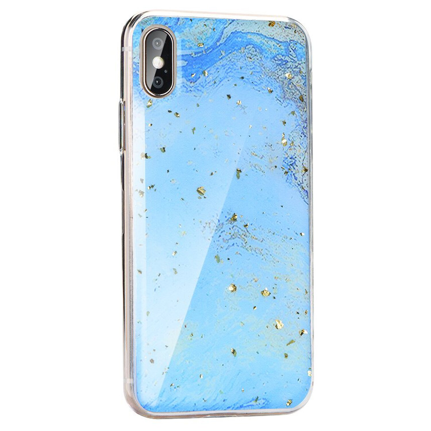 COFI Marble Case, Bumper, Apple, Mehrfarbig X, iPhone