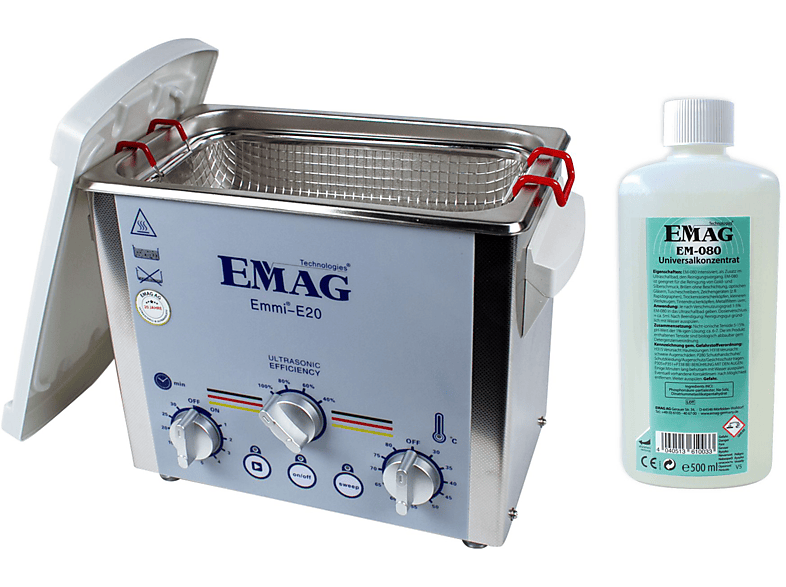 EMAG emmi® E20 Ultraschall Universal-Set Ultraschallreinigungsgerät
