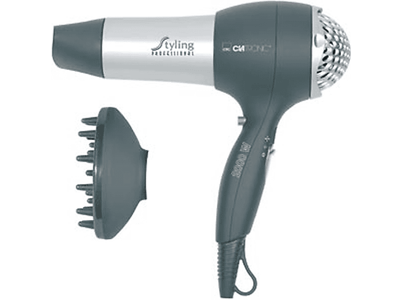 Clatronic Profi Haartrockner HTD 3055 Fön 2000 Watt Cool Shot Diffusor Formdüse 