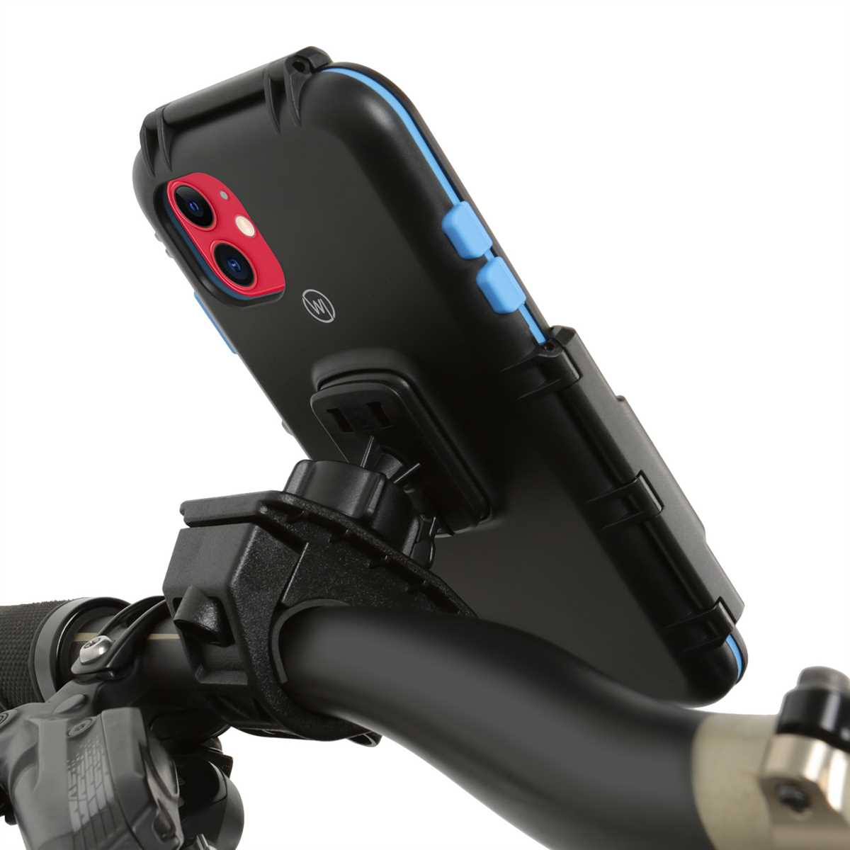 WICKED CHILI Tour Case wasserdichte schwarz Halterung, iPhone / 11 Motorrad Fahrrad Handy für Fahrradhalterung Apple