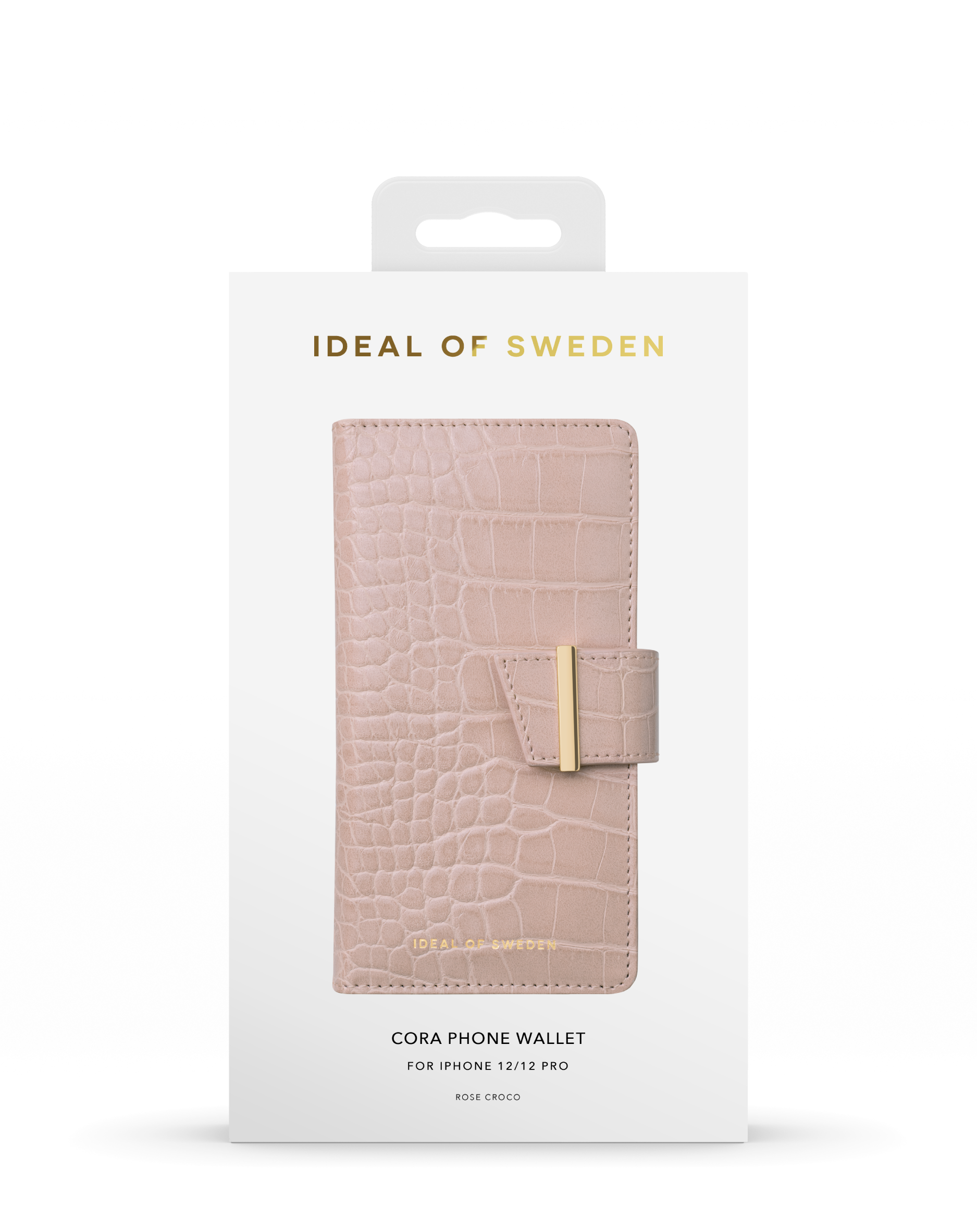IDEAL OF SWEDEN iPhone Apple, Bookcover, iPhone Apple 12 12, IDPWSS21-I2061-273, Rose Pro, Apple Croco