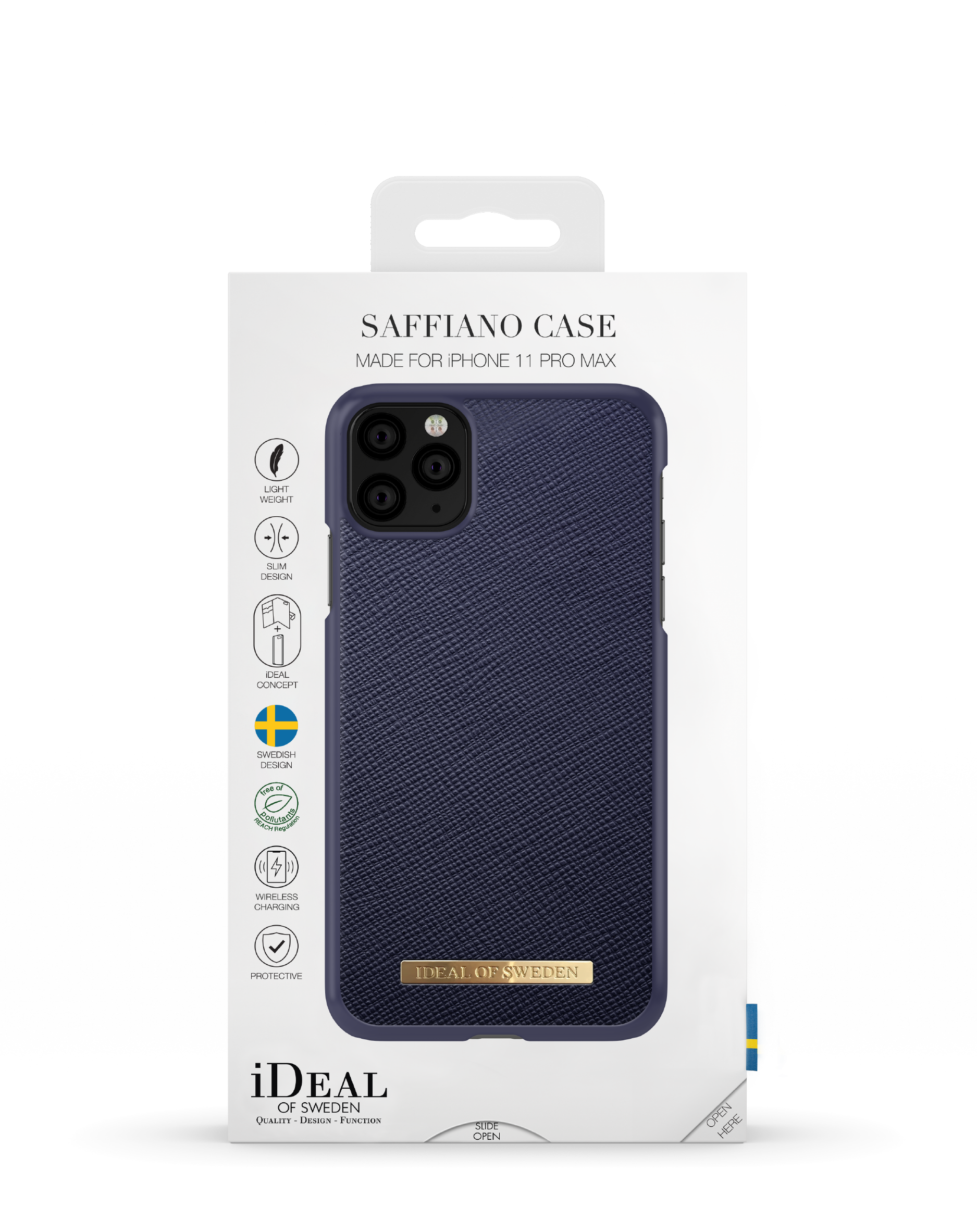 IDEAL OF SWEDEN IDFCSA-I1965-50, Backcover, iPhone Max, Apple 11 Apple XS Navy Pro Max, Apple, iPhone