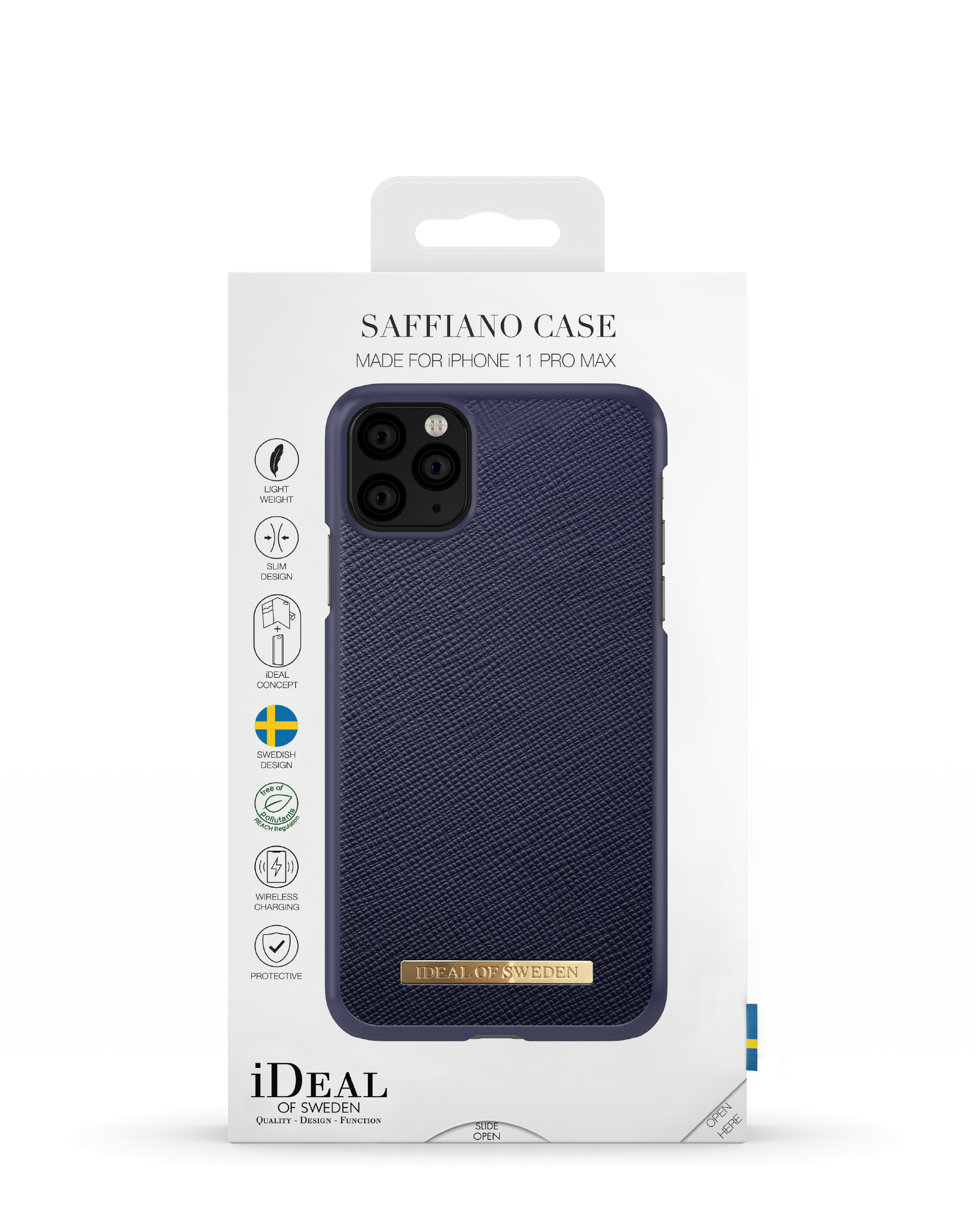 IDEAL 11 OF Pro iPhone IDFCSA-I1965-50, Backcover, Apple Navy SWEDEN iPhone Apple, XS Max, Max, Apple