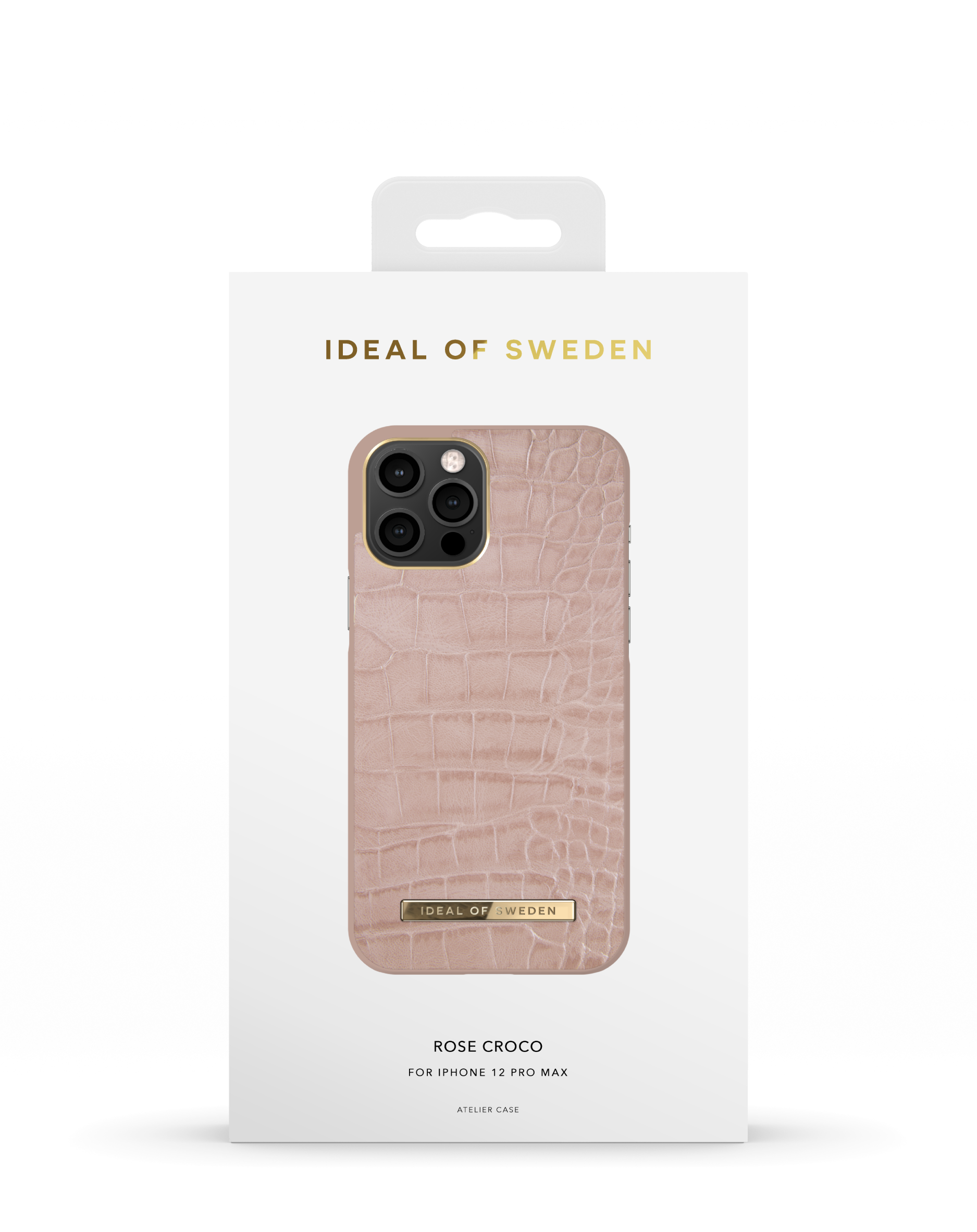 IDEAL OF SWEDEN IDPWSS21-I2067, Bookcover, IPhone Max, Pro Croco 12 Apple, Rose