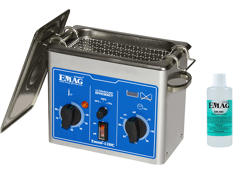 EMAG emmi® 12HC Ultraschallreiniger Edelstahl Ultraschallreinigungsgerät