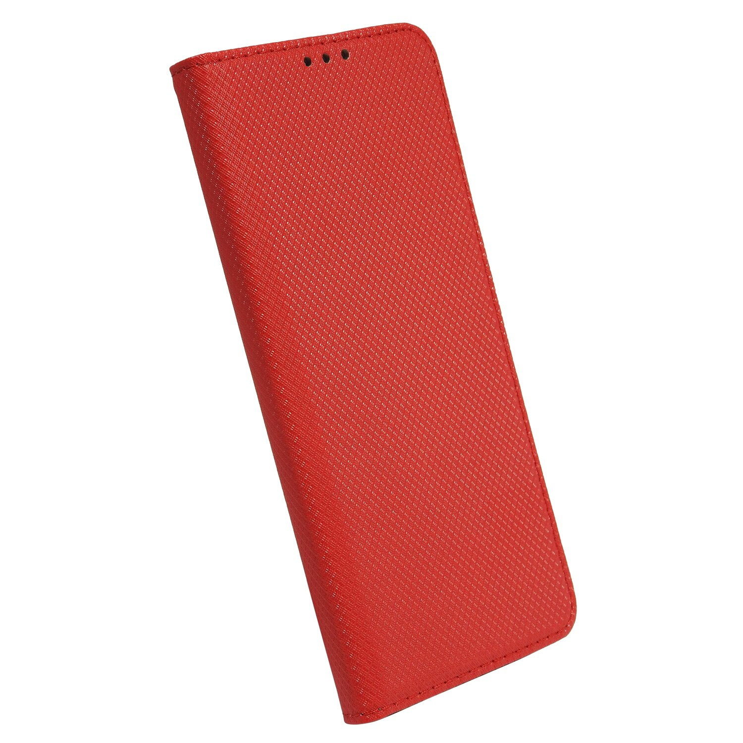 Rot Bookcover, COFI Smart, A12, Galaxy Samsung,
