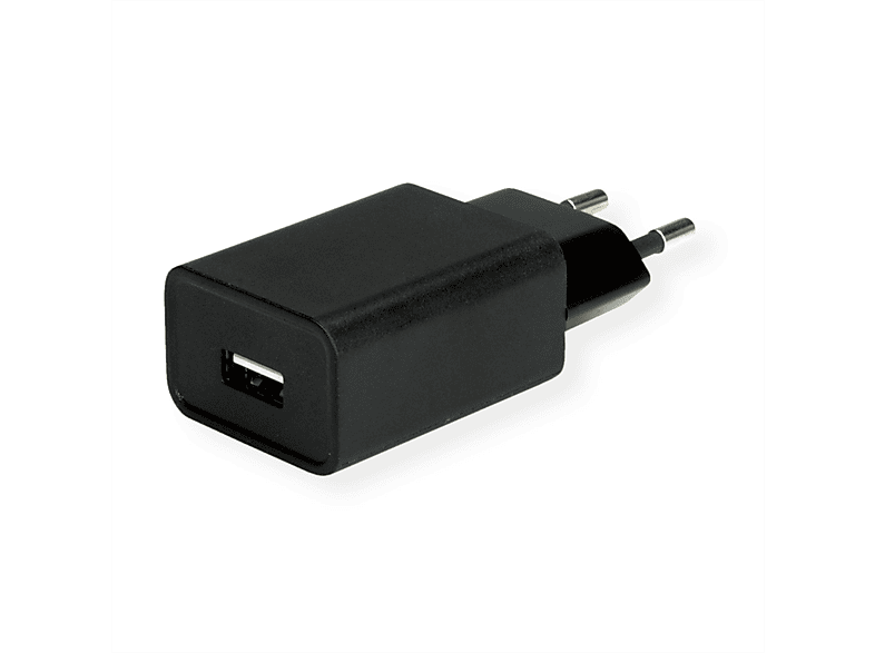 Euro-Stecker, (Typ-A QC), 1 18W mit USB Ladegerät Charger QC3.0 VALUE USB Port