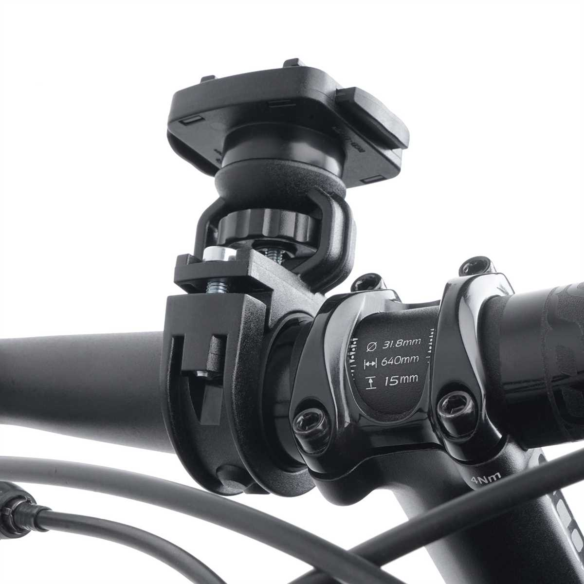 WICKED CHILI QuickMOUNT Handy / schwarz 12 Fahrradhalterung Fahrrad für Max iPhone Apple mit Case, Zoll) Halterung Motorrad / (6,7 Motorradhalterung Pro Set