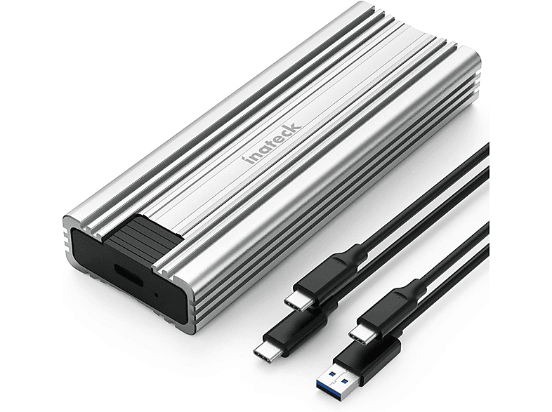 INATECK NVMe M.2 Festplattengehäuse, unterstützt M.2 SATA und NVMe SSD