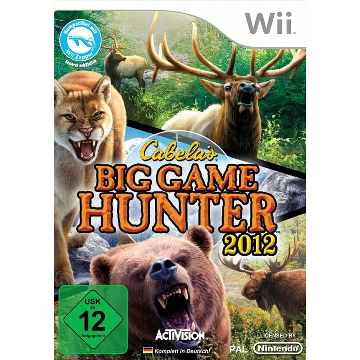 - Cabela\'s Game Big 2012 Wii] Hunter [Nintendo