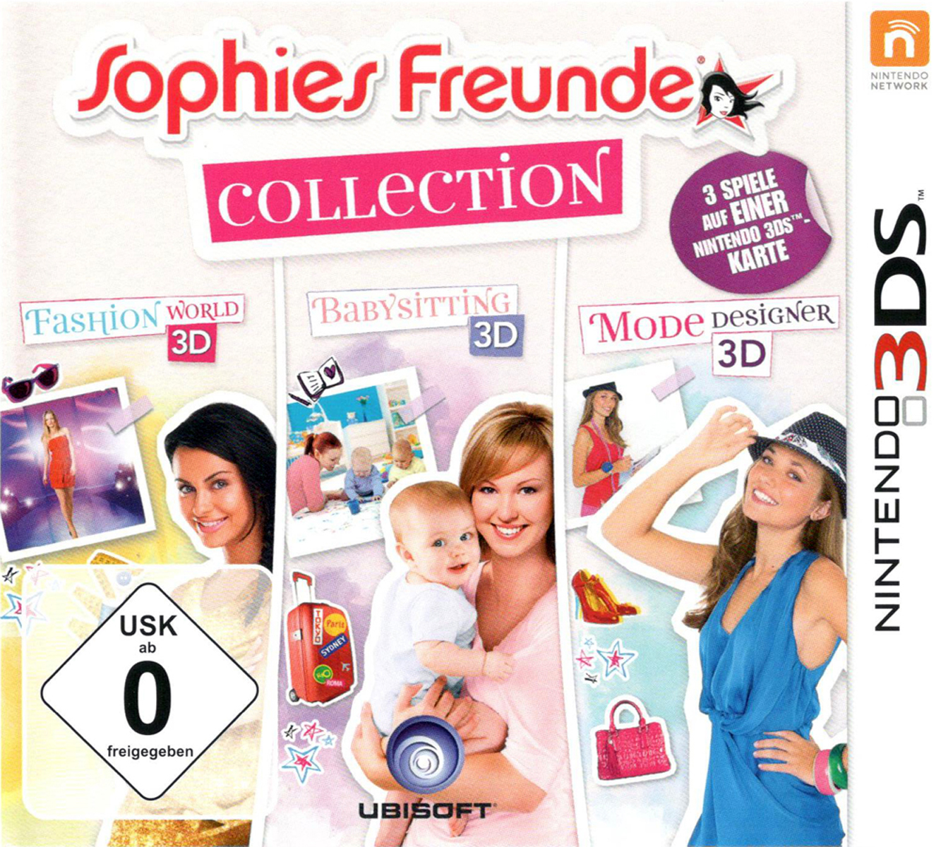 Collection Sophies Mode-Designer) / - 3DS] - [Nintendo Freunde Babysitting World / (Fashion