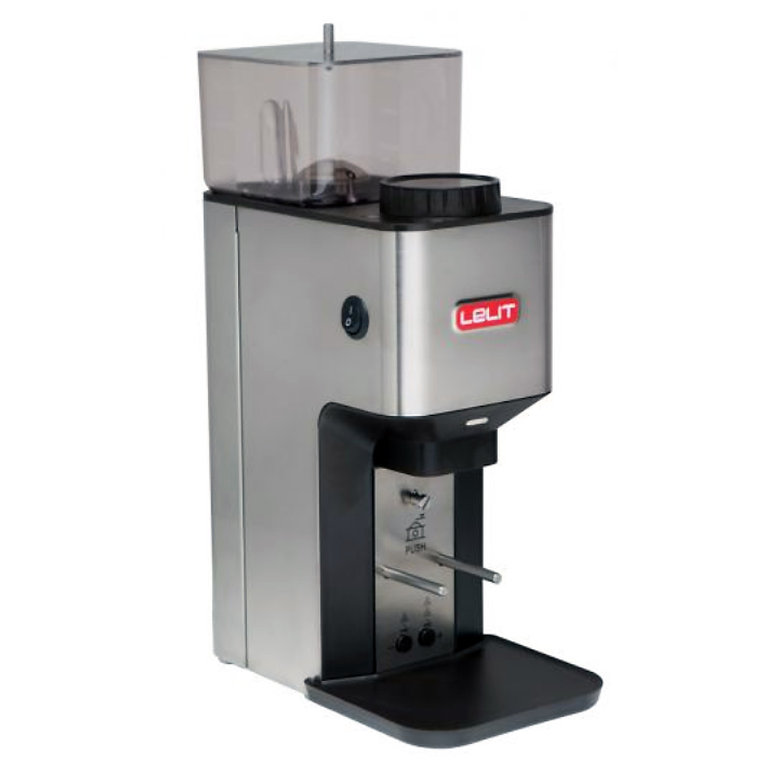 LELIT PL71 Kaffeemühle Kegelmahlwerk) (270 Edelstahl W