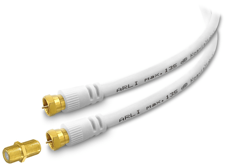 ARLI 10m Sat Verbinder max. 135dB Antennenkabel | Adapter & Kabel
