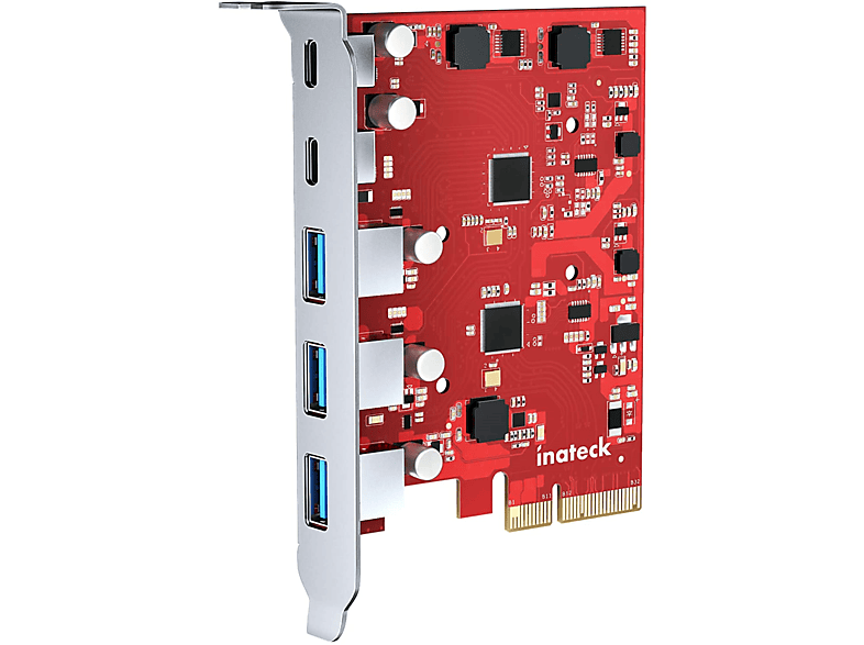 INATECK PCI RedComets USB Express-Karte 2 Express U21 20 3.2 zu mit Karte PCIe Gen Bandbreite Gbit/s karte