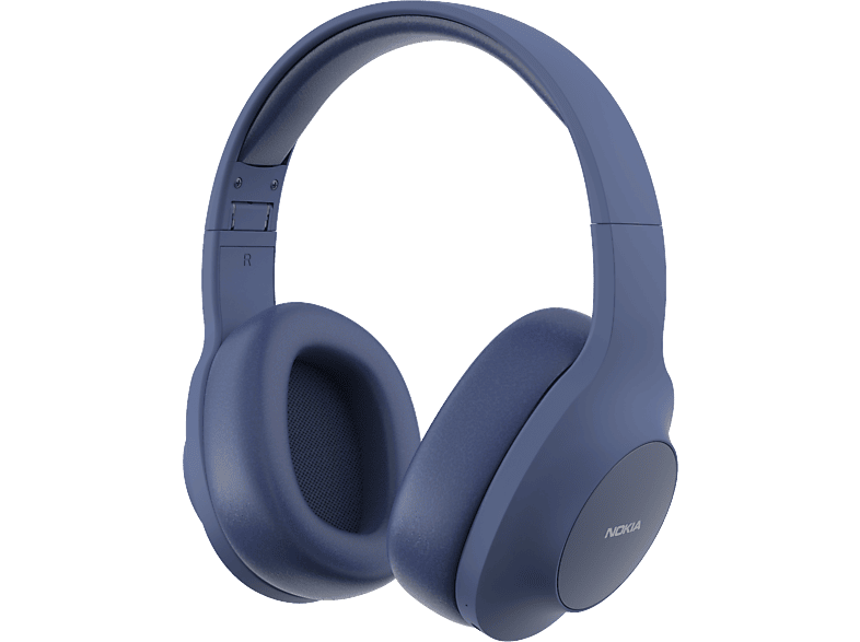 Over-ear Headphones, NOKIA Blau Headset Bluetooth