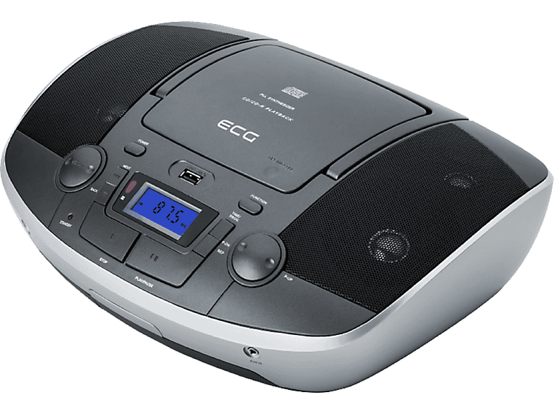 ECG CDR 1000 U Titan | CD-Player | Radio | mit USB | CD, CD-R/RW, MP3 | AUX | Fernbedienung | CD-Radio mit USB Titan | CD-Player & Discmans